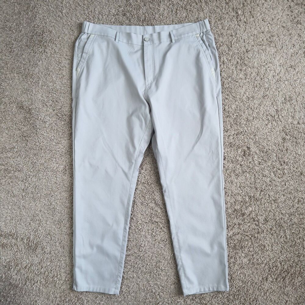 Jack Archer Jetsetter Pants Performance Stretch Chino 38x29 Mens Golf Tech Ivory